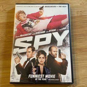 Spy DVD w/Melissa Mccarthy, Jason Statham & Jude Law